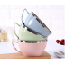 Stainless Steel Bowl with Handle Anti Scalding Kitchenware Mixing Bowl